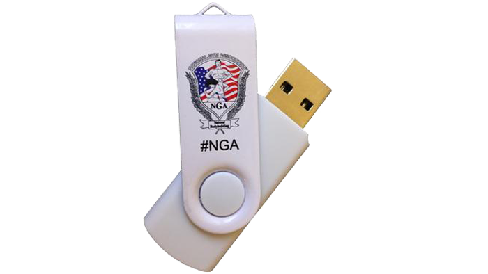 NGA's Trainers/Instructors Certification Course in booklet format on USB drive
